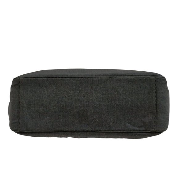 00125144# Prada Shoulder Bag Black Canvas - Picture 4 of 10